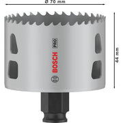 Bosch - Lochsäge PRO Multi Material PC Plus 2608594400 Lochsäge, 70 mm
