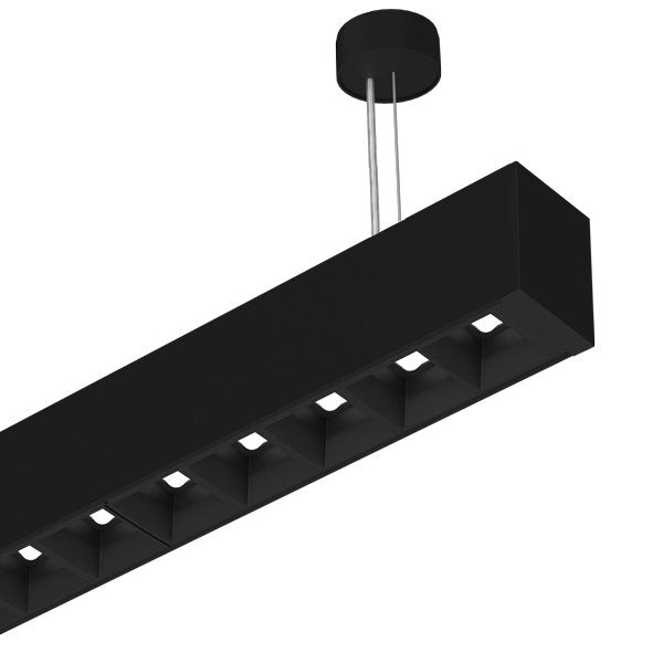 LTS Licht&Leuchten - Pendelleuchte LED-Pendelleuchte CHOCM-P105 #658316 840, DALI, sw