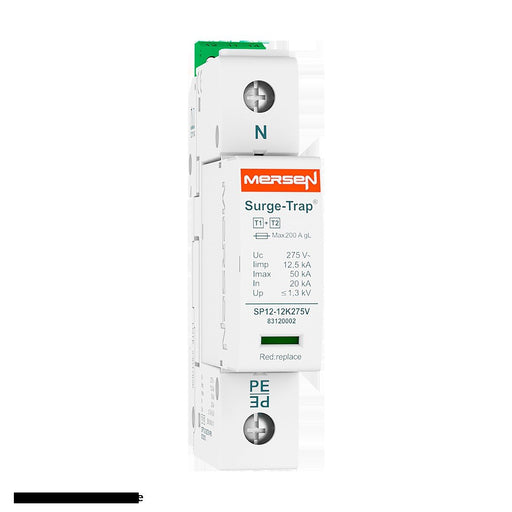 Mersen - Blitzstromableiter für Energietechnik Überspg.-Ableiter Typ 1+2 STPT12-12K440V-1P 12,5kA Uc440V L-N 1p