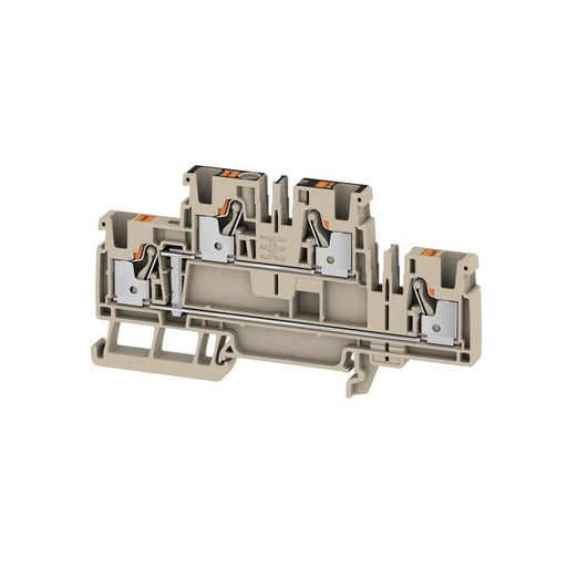 Weidmüller - Durchgangs-Reihenklemme Mehrstock-Reihenklemme A2T 4 VL PUSH IN, 4 mm² − 50 Stück