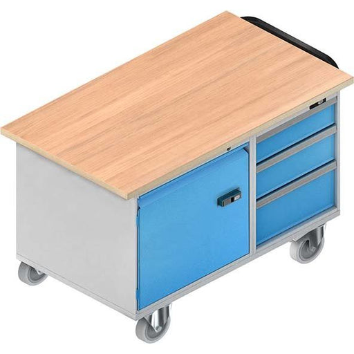 Niedax - Werkbank Tischwagen W-TW 800-3-1/1100 HxBxL 850x700x1100mm