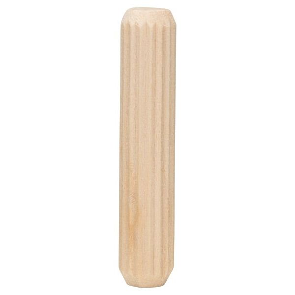 Bosch - Stab-/Riffeldübel Holzdübel 8 mm, 2607000445 40 mm, 150er-Pack