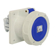 Walther Werke - CEE-Anbausteckdose (IEC 60309) Wasesrdichte Anbaudose 469509P gerade 63A 5P 9h − 5 Stück