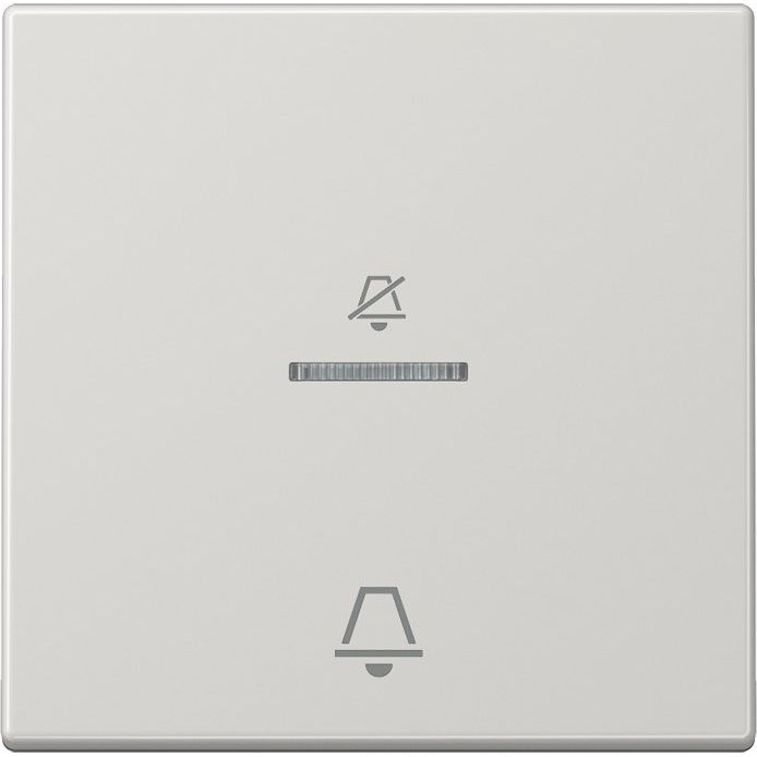 Jung - Abdeckung/Bedienelement für Installationsschalterprogramme Hotelwippe Außenstelle LS CU KO5 D LG Nicht stören+Klingel