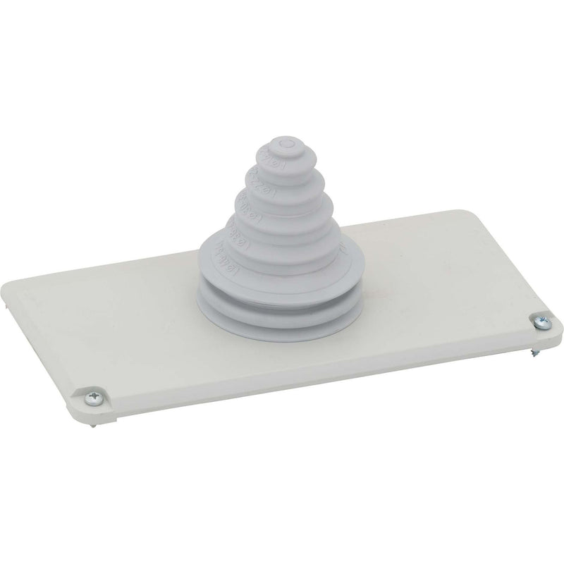 ABN - Einführungsflansch für Kleingehäuse/Schaltschrank Kabelstutzen GKT25N6 (VE6) 1x58mm