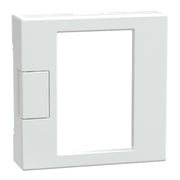 Merten - Abdeckung/Bedienelement für Installationsschalterprogramme Zentralplatte akws/gl MEG5775-0325 f.RT-Regler Einsatz