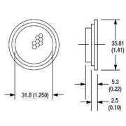Rockwell - Reflektor für Lichtschranke REFLEKTOR 92-47 92-47