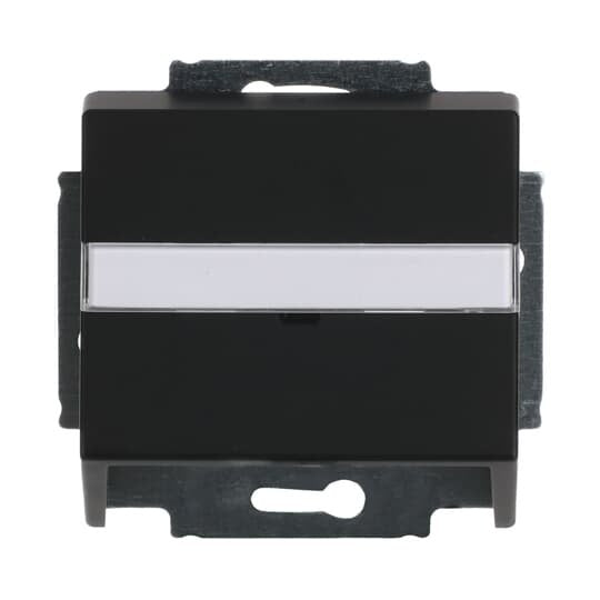 Busch-Jaeger - Einsatz/Abdeckung für Kommunikationstechnik Zentralscheibe sw mt 1758-885 f.Kom.Steckverbinder