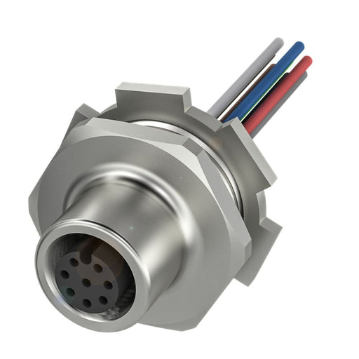 Balluff - Rundsteckverbinder, feldkonfektionierbar (Industriesteckverbinder) Flanschsteckverbinder BCC M458-000#BCC0E1L − 1 S
