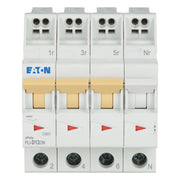 Eaton - Leitungsschutzschalter PLI-D13/3N D 13A, 3p+N Steckkl