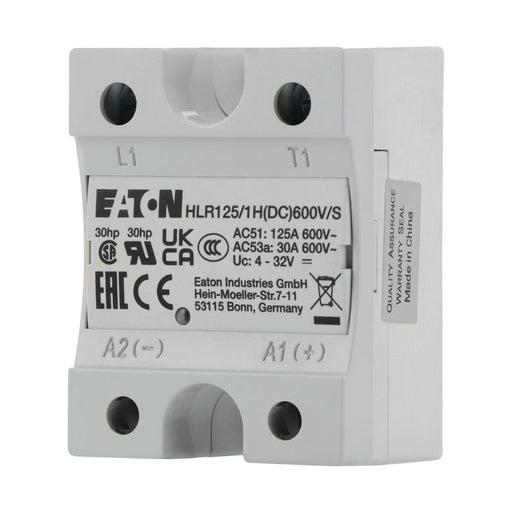 Eaton - Halbleiterrelais Halbleiterrelais, Hockey HLR125/1H(DC)600V/S Puck, 1-phasig, 125