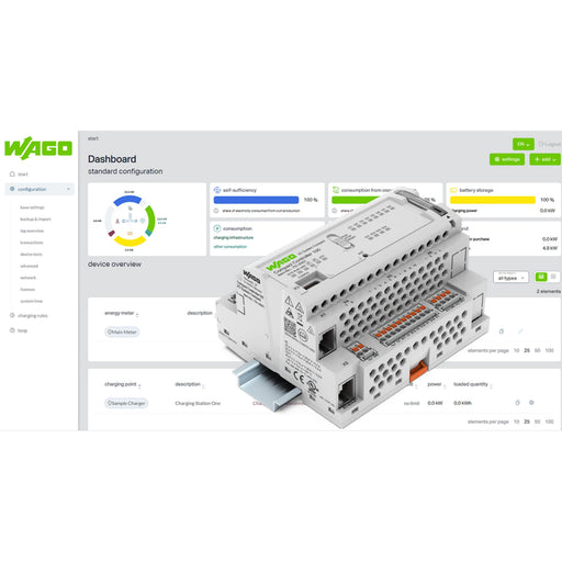 WAGO - Ladesteuerung E-Mobility Load Management Controller 8103-2000/000-002