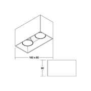 Brumberg Leuchten - Downlight/Strahler/Flutlicht Anbaumodul 45135180