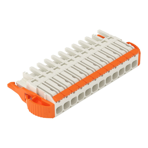 WAGO - Kabelsteckverbinder für Leiterplattensteckverbinder Federleiste 1-Leiter Hebel 2721-1112/037-000 Push-in Cage Clamp − 25 Stück