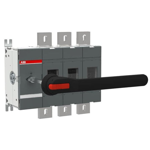 ABB Stotz S&J - Lasttrennschalter Erdungsschalter OT1000EP03P m. Griff u. Welle