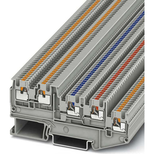 Phoenix Contact - Initiator/Aktor-Reihenklemme Initiatoren-/Aktorenklemme PTIO 1,5/S/4 0,14-1,5qmm, grau − 50 Stück