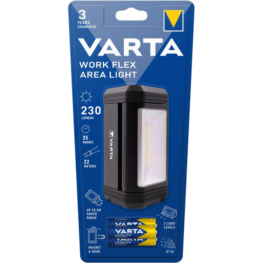 Varta Cons.Varta - Taschenleuchte Work Flex Area Light 17648 3AA mit Batterien