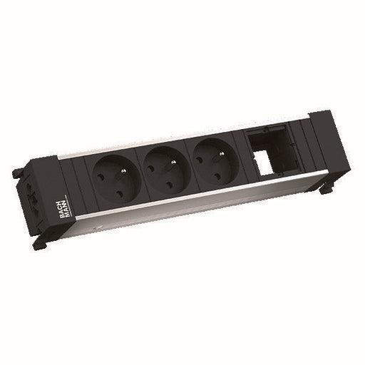 Bachmann - Mehrfachsteckdose Steckdosenleiste 909.011 3xUTE 1xABD