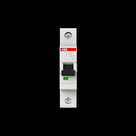 ABB Stotz S&J - Leitungsschutzschalter Sicherungsautomat S201M-B6 10kA 6A B 1p