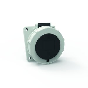 Bals Elektrotech - CEE-Anbausteckdose (IEC 60309) Anbausteckdose QC 120444 16A 5p 500V 7h IP67 − 10 Stück