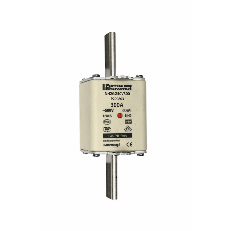 Mersen - Messersicherung NH-Sicherungseinsatz SF NH2GG50V300 Gr.2 gG 300A/500V KM