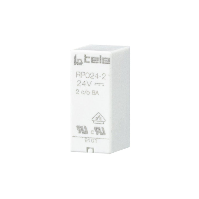 Tele Haase - Hilfsschütz, Relais Printrelais RP 024-2 24VDC 2W − 20 Stück