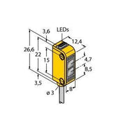 Turck - Einweg-Lichtschranke Opto-Sensor Q126E Einweglichtschranke