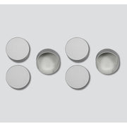 Siedle&Söhne - Zubehör/Ersatzteile für Türkommunikation Schraubenabdeckung KSF/KSFB/SR/SRE6xxSM Silber-Metallic
