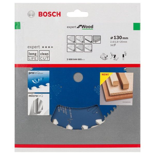 Bosch - Kreissägeblatt Expert for 2608644005 Wood H 130 x 20 Z16