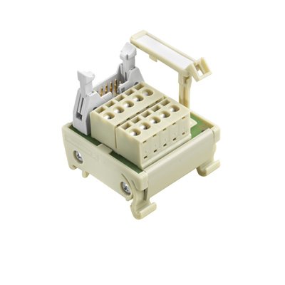 Weidmüller - Übergabemodul mit Klemme RS F10 I/O8 LMZF Steckverb. Bauteilen