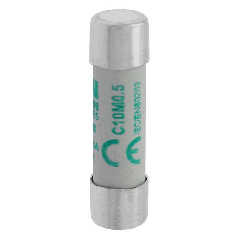 Eaton - Zylindrische Sicherung Sicherungseinsatz C10M0.5 0.5 A, AC 500 V − 10 Stück