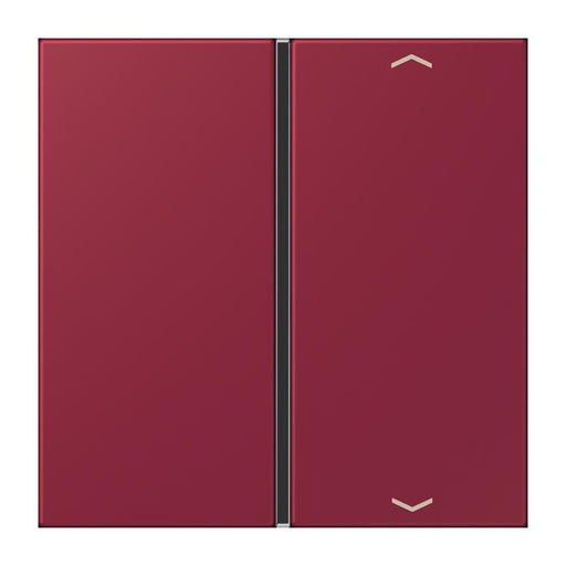 Jung - Abdeckung/Bedienelement für Installationsschalterprogramme Taste 1fach m. Pfeilsymb. LC 401 TSAP 255 le rubis