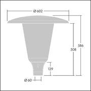 Thorn - Straßen- und Platzleuchte LED-Mastaufsatzleuchte ARW 24L50- #96632764 740, Z60