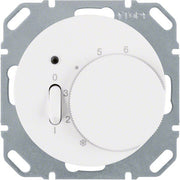 Berker - Raumthermostat Temperaturregler pows/gl 20302089 Öffner/Zentralstück