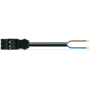 WAGO - Konfektionierte Leitung für steckbare Gebäudeinstallation konfekt. Anschlussleitung 771-5001/185-000 Eca,Stecker