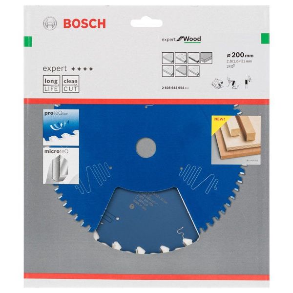 Bosch - Kreissägeblatt Expert for 2608644054 Wood H 200 x 32 Z24