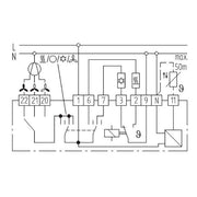 Eberle Controls - Raumthermostat/Uhrenthermostat Klimaregler KLR-E 52722 15-30C, AC230V