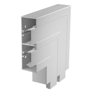 OBO Bettermann - Flachwinkel für Geräteeinbaukanal Flachwinkel GK-FS53165LGR starre Form