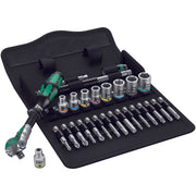 Wera - Steckschlüsselset Zyklop Speed-Knarrensatz 004016 1/4"-Antrieb 28-tlg