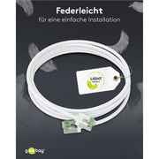 Goobay - Patchkabel Kupfer Patchkabel U/FTP Cat8.1 74363 Ultraflexibel,slim,w