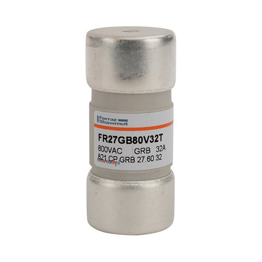 Mersen - Zylindrische Sicherung Sicherungseinsatz zylindr. FR27GB80V32T aR 27x60 32A − 10 Stück