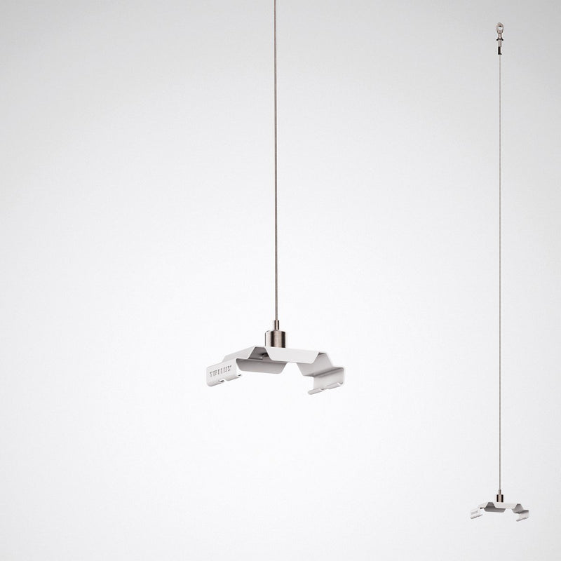 Trilux - Mechanisches Zubehör/Ersatzteile für Leuchten Seilaufhängung A01DSXOE/1500 078 01 weiß