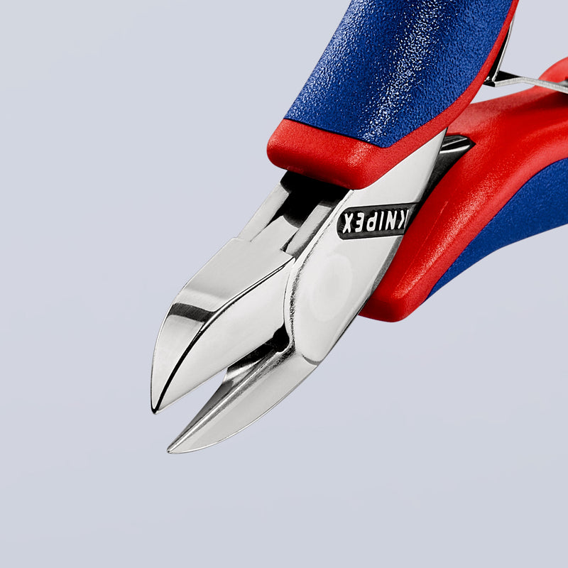 Knipex - Seitenschneider Elektronik-Seitenschneider 77 22 115 spiegelpoliert,115mm