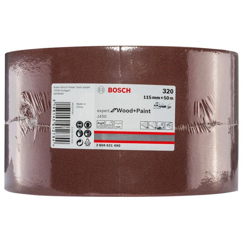 Bosch - Schleifpapier/Schleifvlies Schleifblatt J450 Expert 2608621490 for Wood and Paint