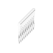 Weidmüller - Querverbinder/Brücker für Reihenklemme Querverbinder ZQV 2.5N/10 WT gesteckt − 20 Stück