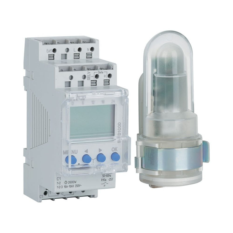 Eaton - Dämmerungsschalter Reiheneinbau Dämmerungsschalter SRCD1COD digital
