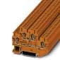 Phoenix Contact - Durchgangs-Reihenklemme Doppelstock-Zugfederklemme STTB 2,5 OG 0,08qmm-4qmm orange − 50 Stück