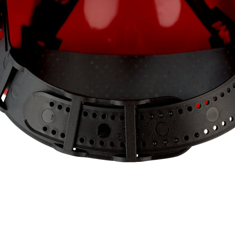 3M - Schutzhelm G3000 UV G30CUR rot, belüftet − 20 Stück