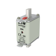 Eaton - Messersicherung Sicherungseinsatz Nieders. 0NH-SICHER#80NHG00B 80A AC 500V 120kA − 3 Stück