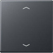 Jung - Abdeckung/Bedienelement für Installationsschalterprogramme Wippe Symbole Pfeile A 590 BF P ANM anthrazit matt